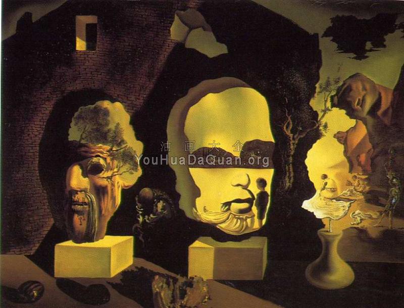 老年、青年、幼年(三个时期) - 萨尔瓦多·达利